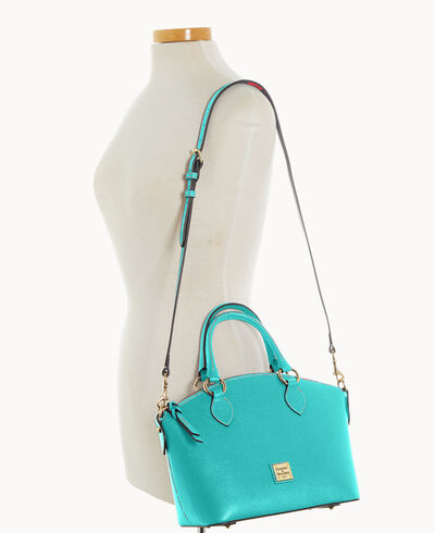 Saffiano Satchel
