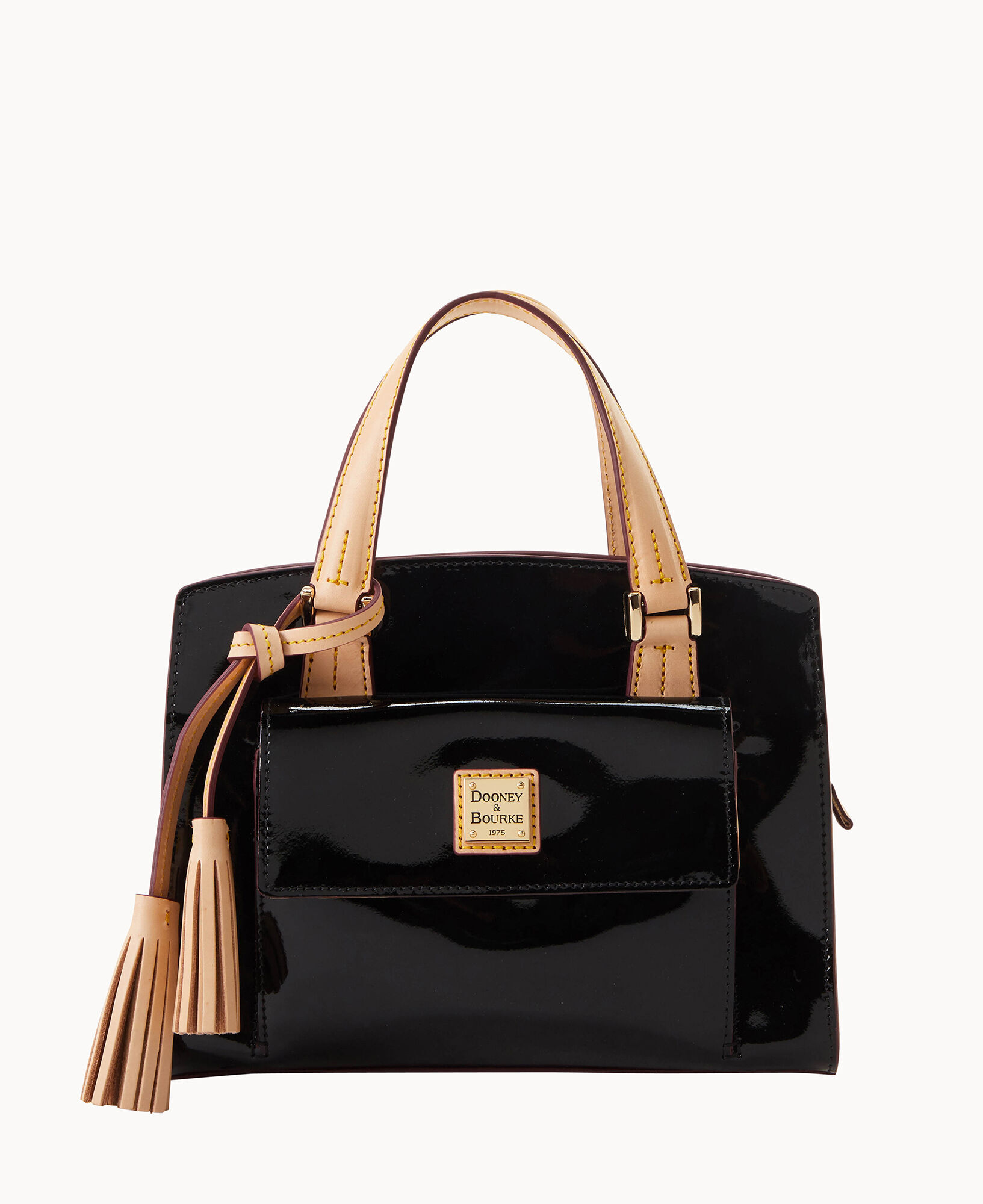 Dooney and bourke patent leather tote new arrivals