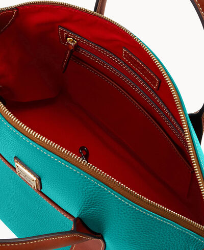 Pebble Grain Madeline Satchel