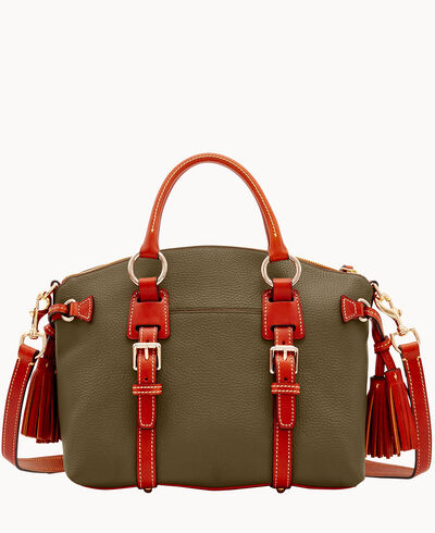 Pebble Grain Bristol Satchel