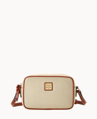 Pebble Grain Camera Crossbody