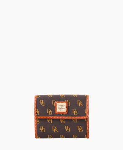 Gretta Small Flap Credit Card Wallet