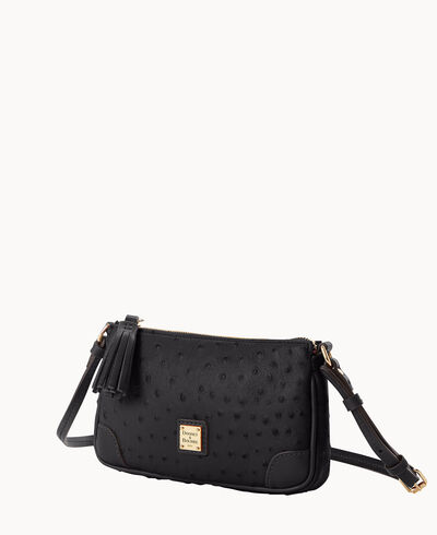 Ostrich Slim Crossbody