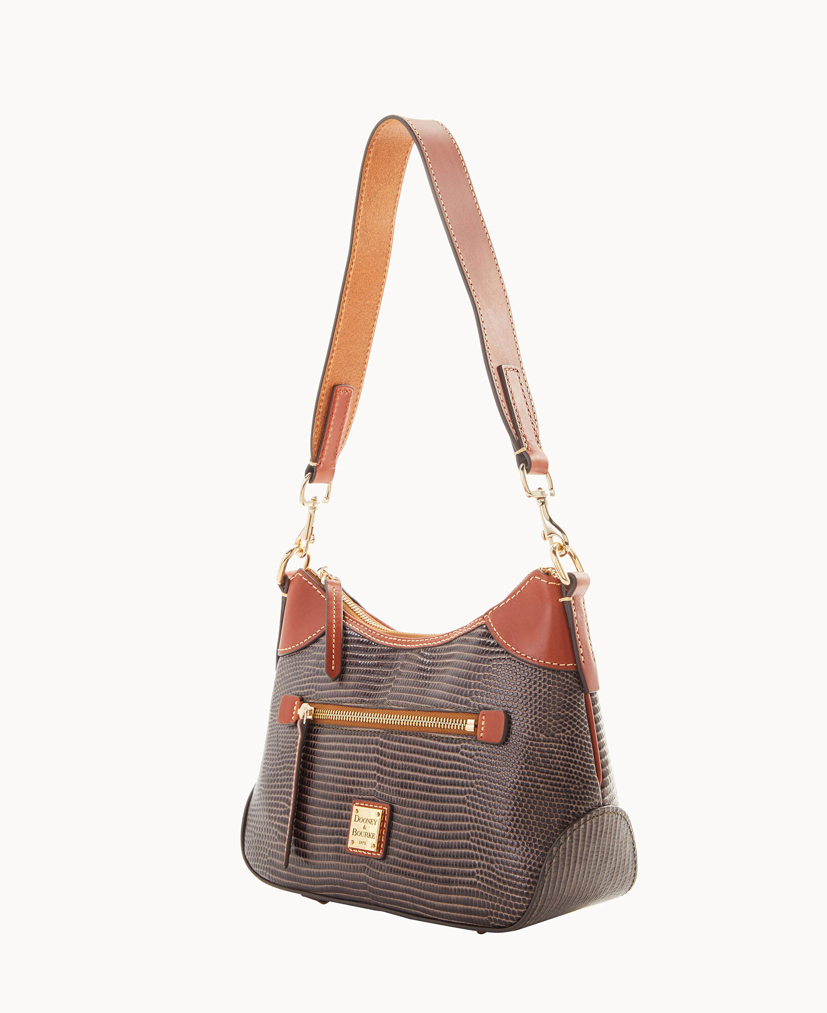 Dooney and bourke lizard embossed hobo sales