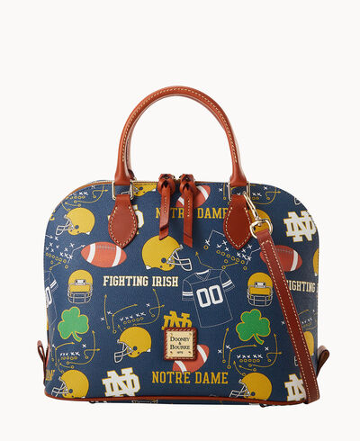Collegiate University of Notre Dame Zip Zip Satchel