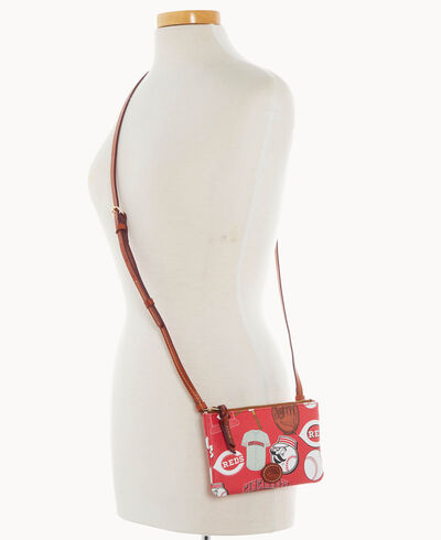 MLB Reds Top Zip Crossbody