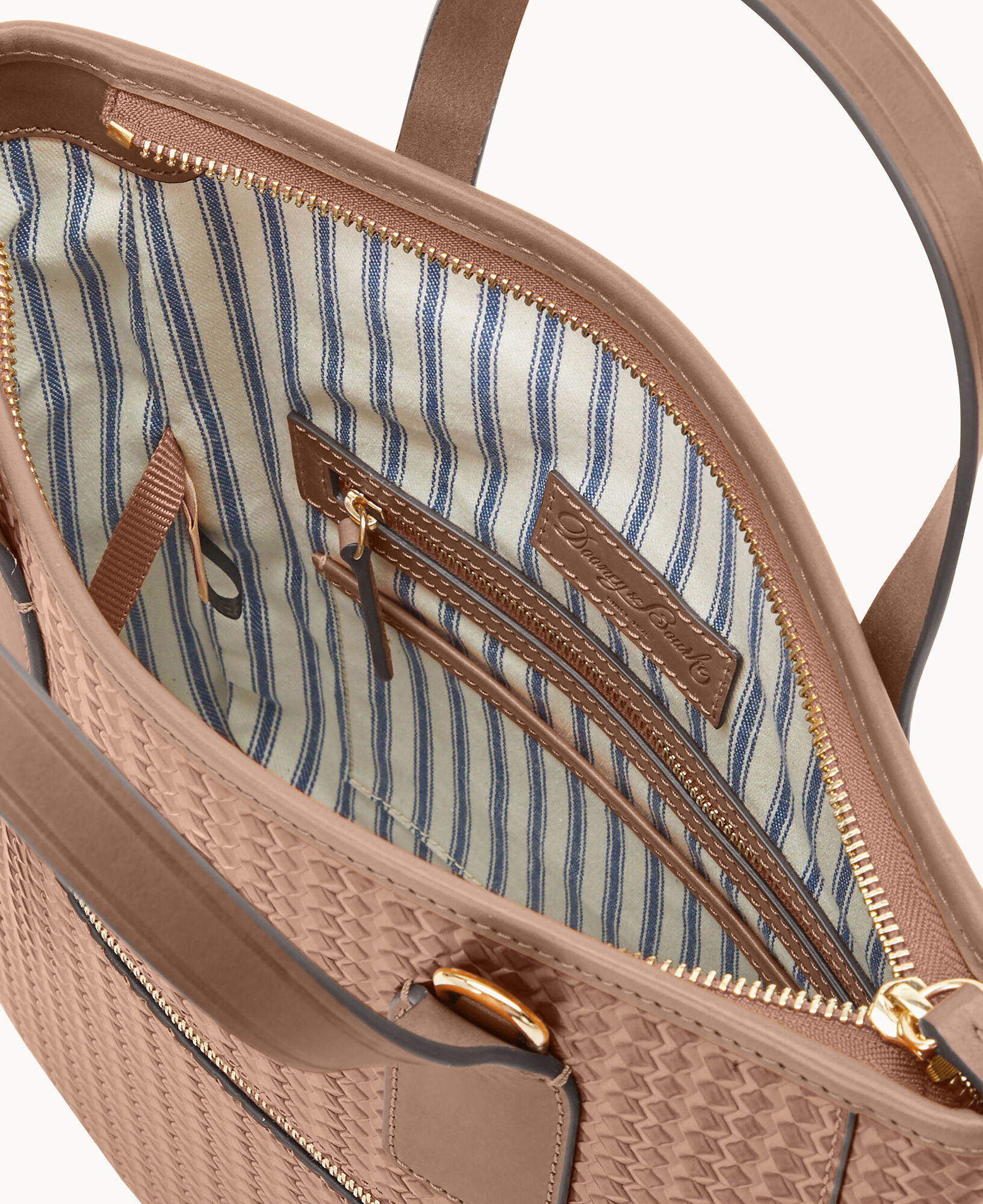 Dooney and bourke woven leather bag discount