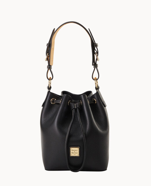 Lucca Leather Small Drawstring
