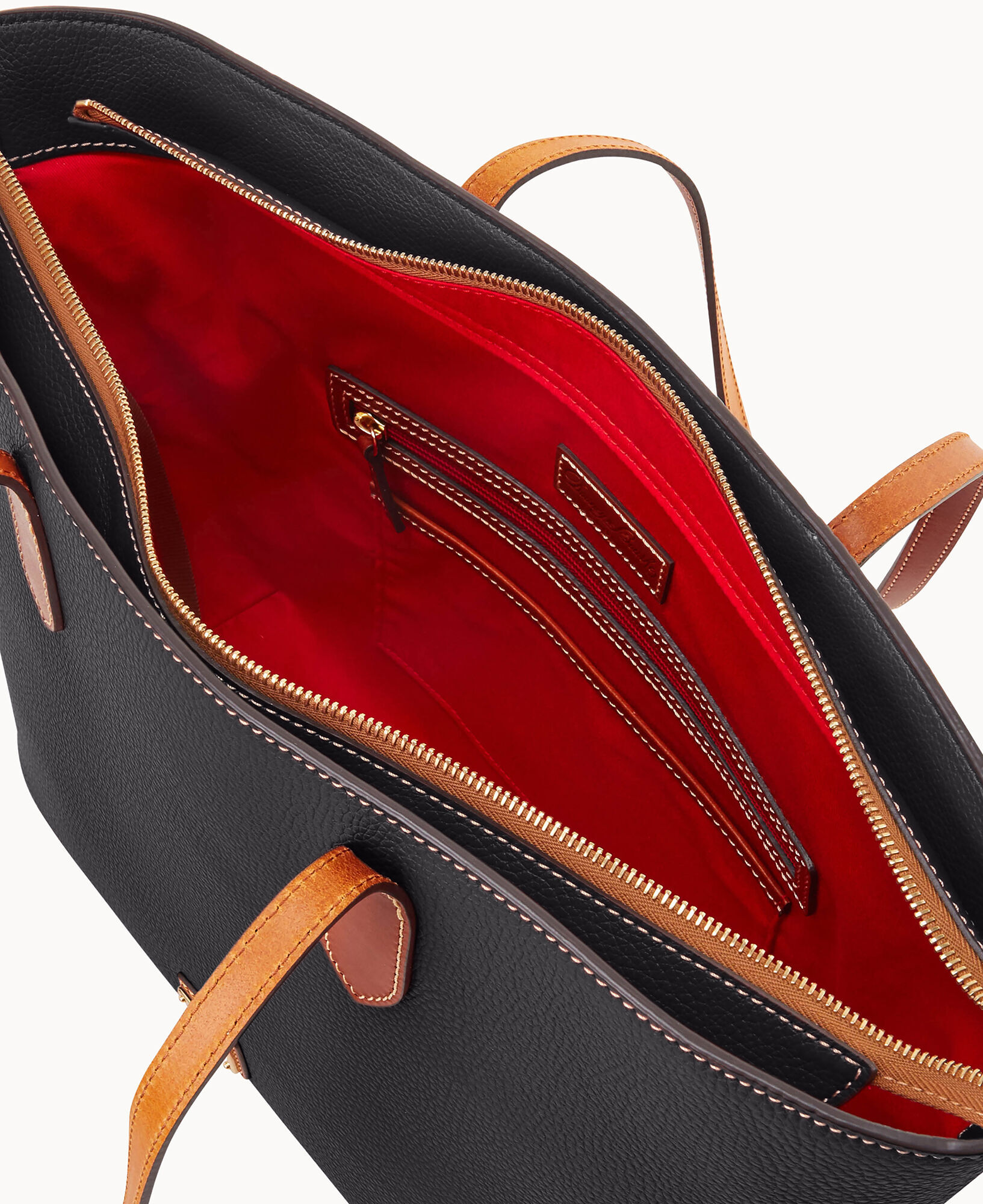 Dooney and bourke red lining shop