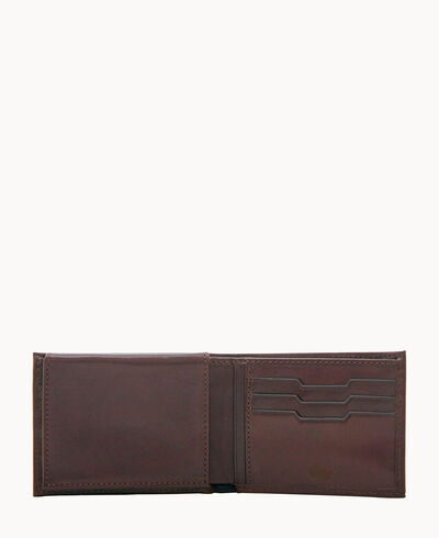 Florentine Toscana Billfold with Train Pass