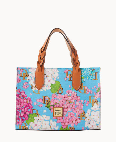 Hydrangea Monogram Gia Satchel