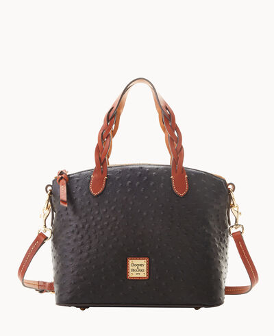 Ostrich Small Heidi Satchel