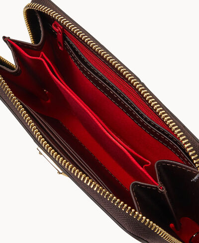 Denison Zip Around Phone Wristlet