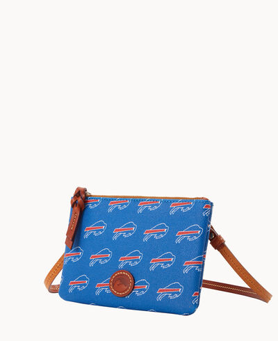 NFL Bills Top Zip Crossbody