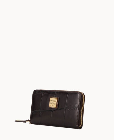 Denison Zip Around Phone Wristlet