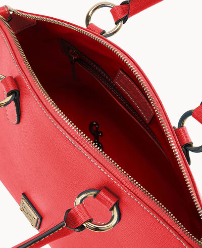 Saffiano Satchel
