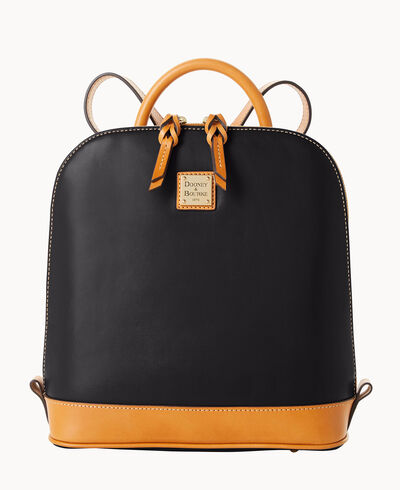 Wexford Leather Zip Pod Backpack