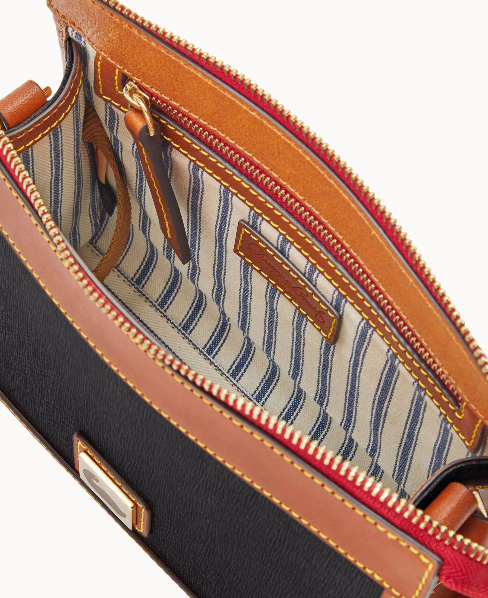 Camden saffiano zip crossbody 2025