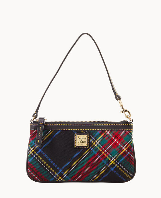 Tartan Large Slim Wristlet