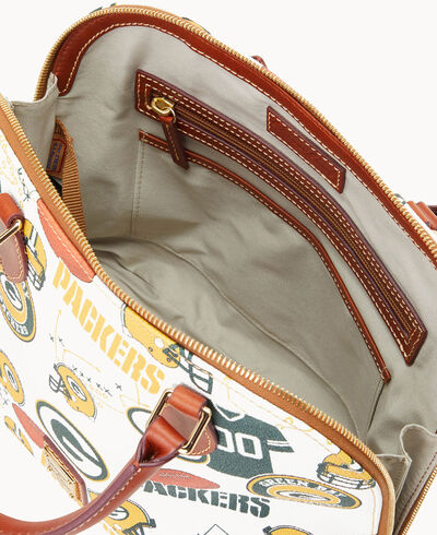 NFL Packers Zip Zip Satchel