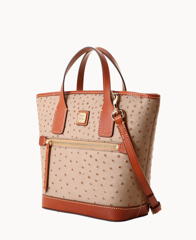 Ostrich Small Convertible Tote