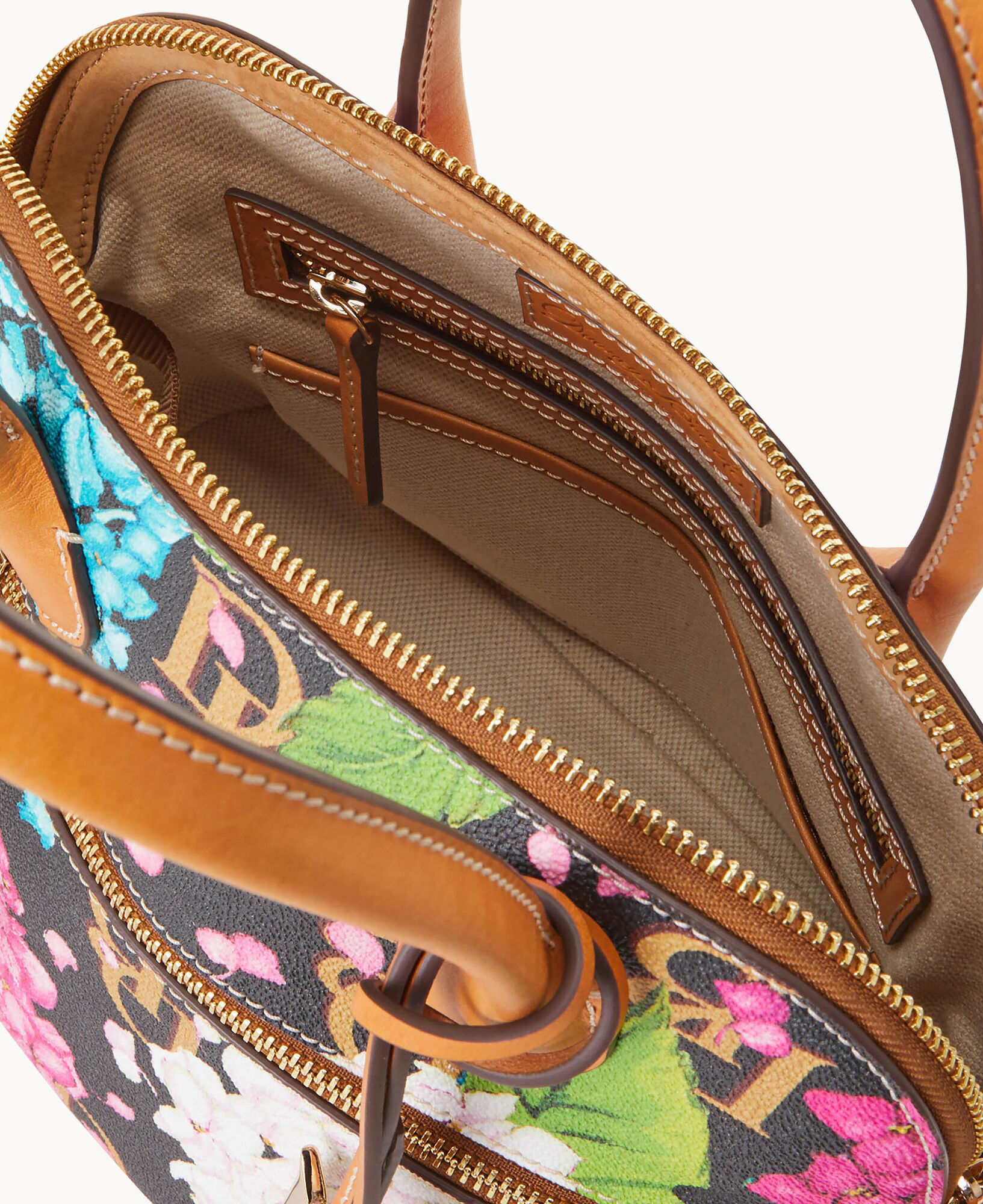 Dooney and bourke hydrangea satchel online