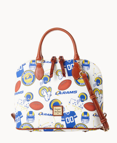NFL Rams Zip Zip Satchel