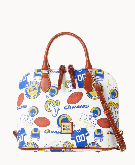 NFL Rams Zip Zip Satchel