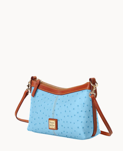 Ostrich Crossbody Pouch