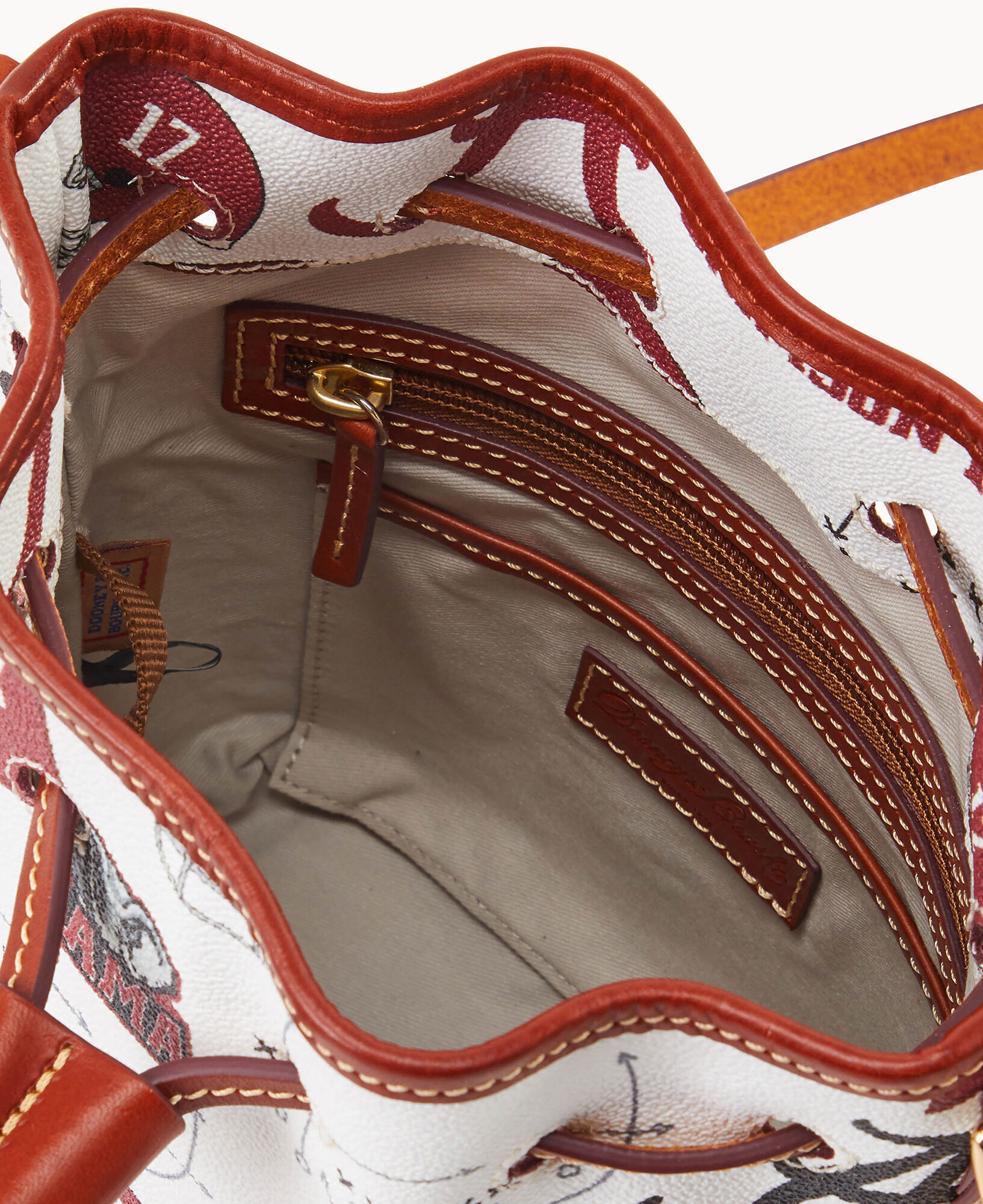 Dooney Bourke Collegiate University of Alabama Small Drawstring