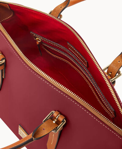 Wexford Leather Domed Satchel