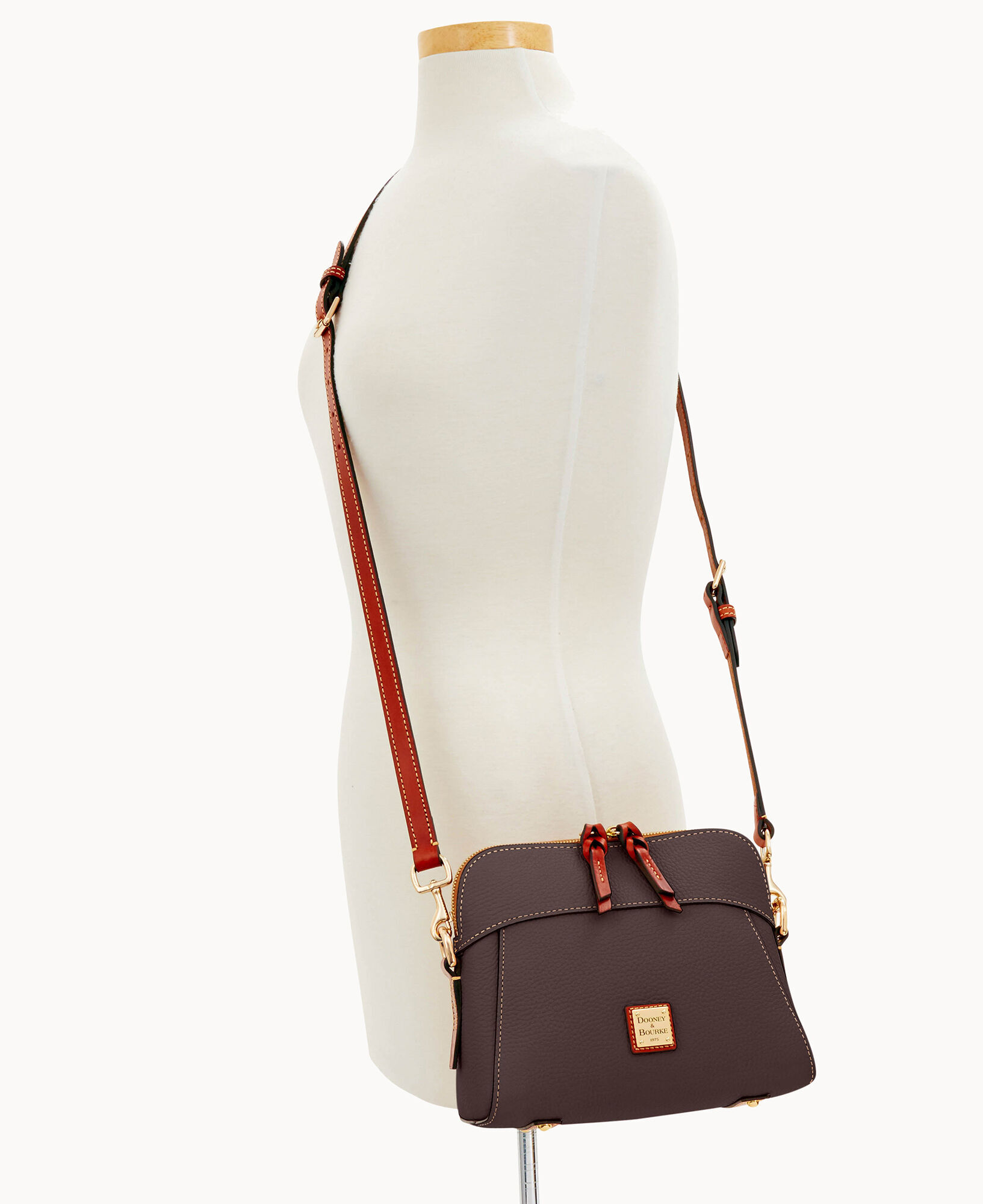 pebble grain cameron crossbody