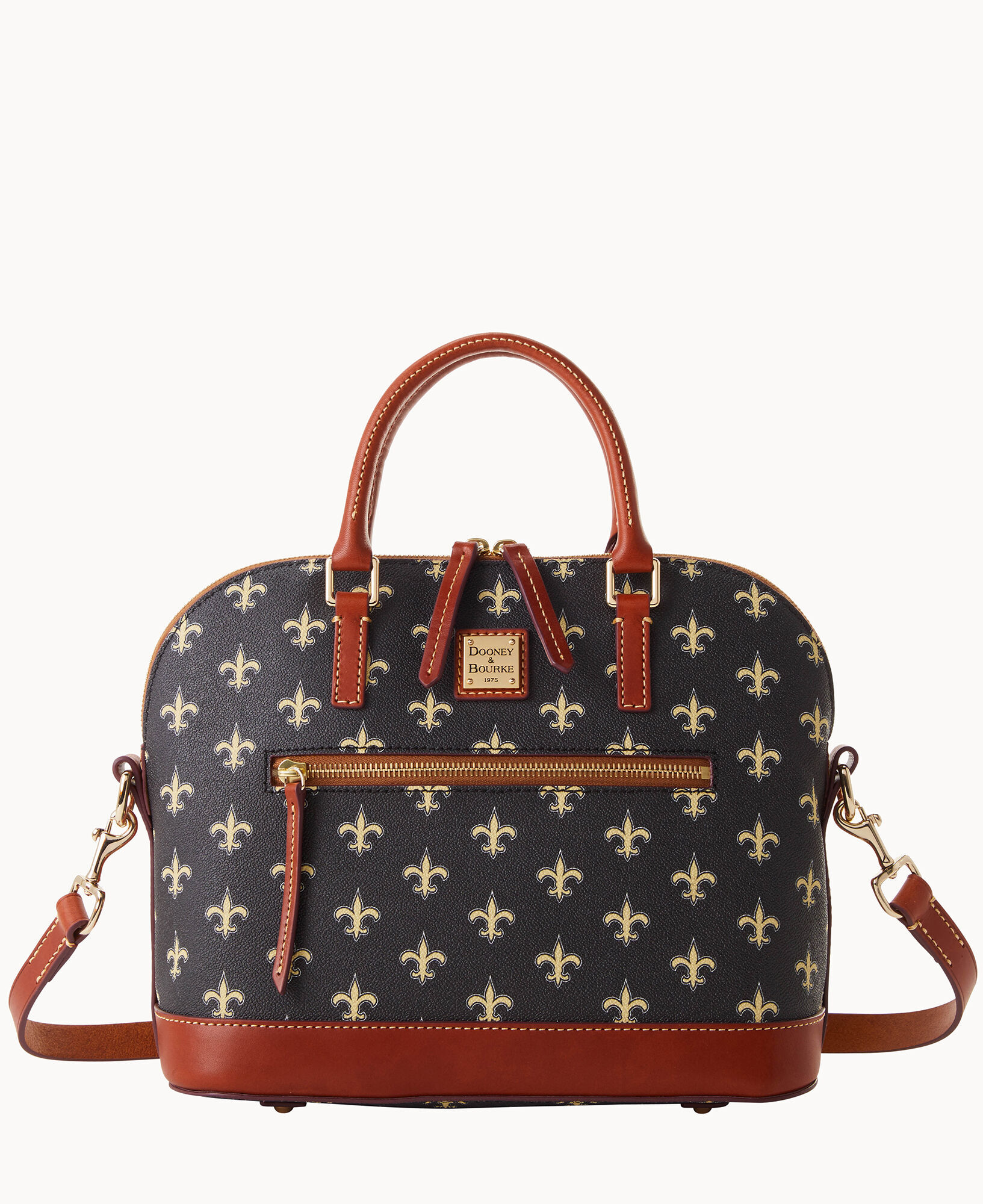 New Orleans Saints Dooney & Bourke Women's Gameday Zip Satchel