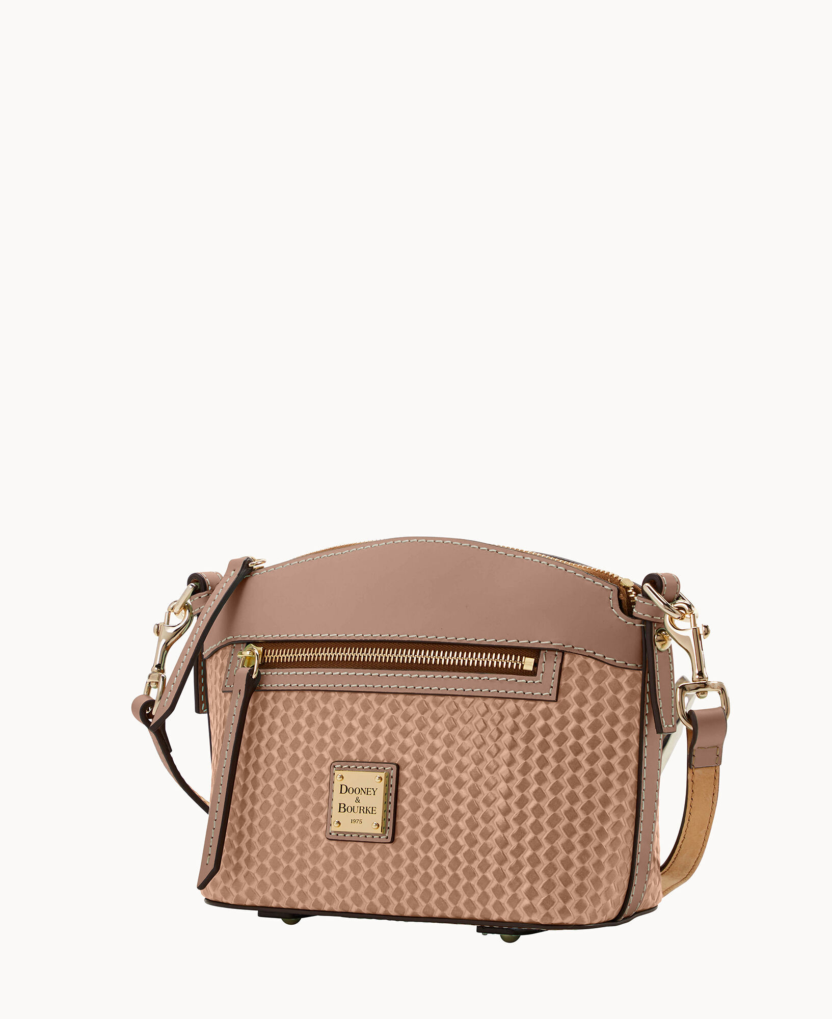 Dooney Bourke Beacon Woven Domed Crossbody