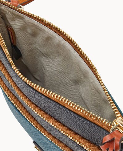 NFL Eagles Triple Zip Crossbody