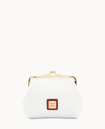 Pebble Grain Large Framed Purse