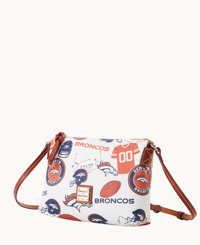 NFL Broncos Crossbody Pouchette