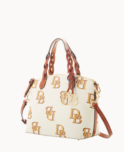 Monogram Small Heidi Satchel