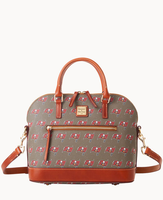 NFL Buccaneers Domed Zip Satchel