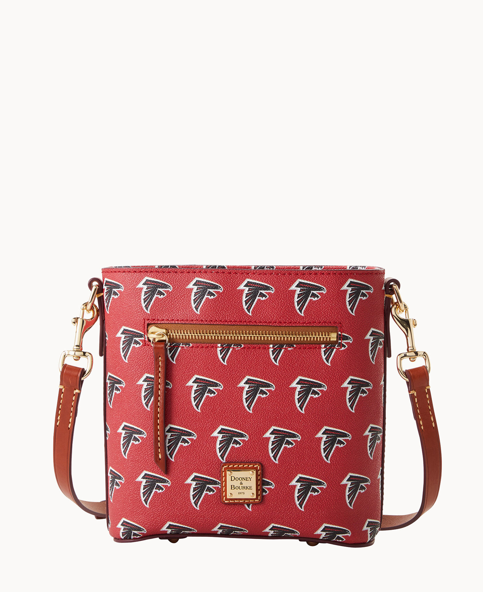 Dooney & Bourke Women's Atlanta Falcons Triple-Zip Crossbody Bag