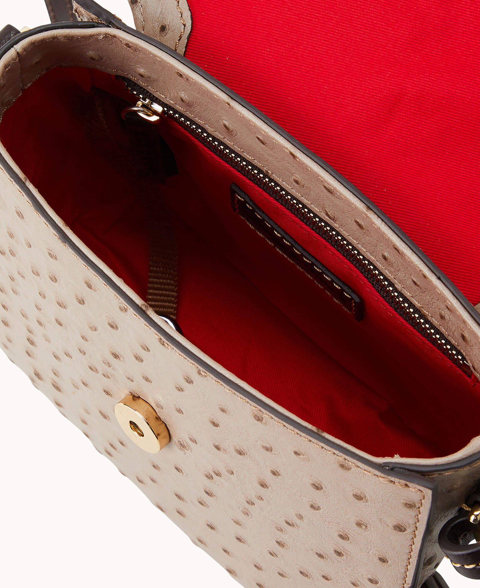Dooney & Bourke Ostrich Flap Crossbody Dooney & Bourke Ostrich Flap Crossbody