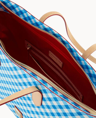 Gingham II Large Tote