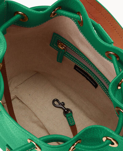 Lucca Leather Small Drawstring