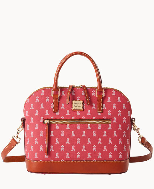 MLB Angels Domed Zip Satchel