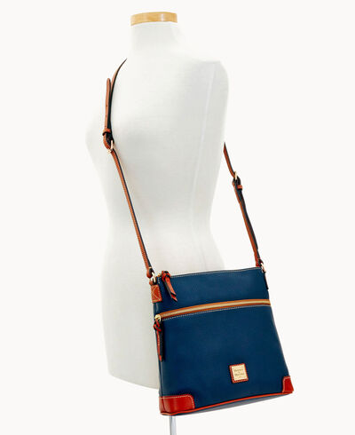 Pebble Grain Crossbody and Continental Clutch