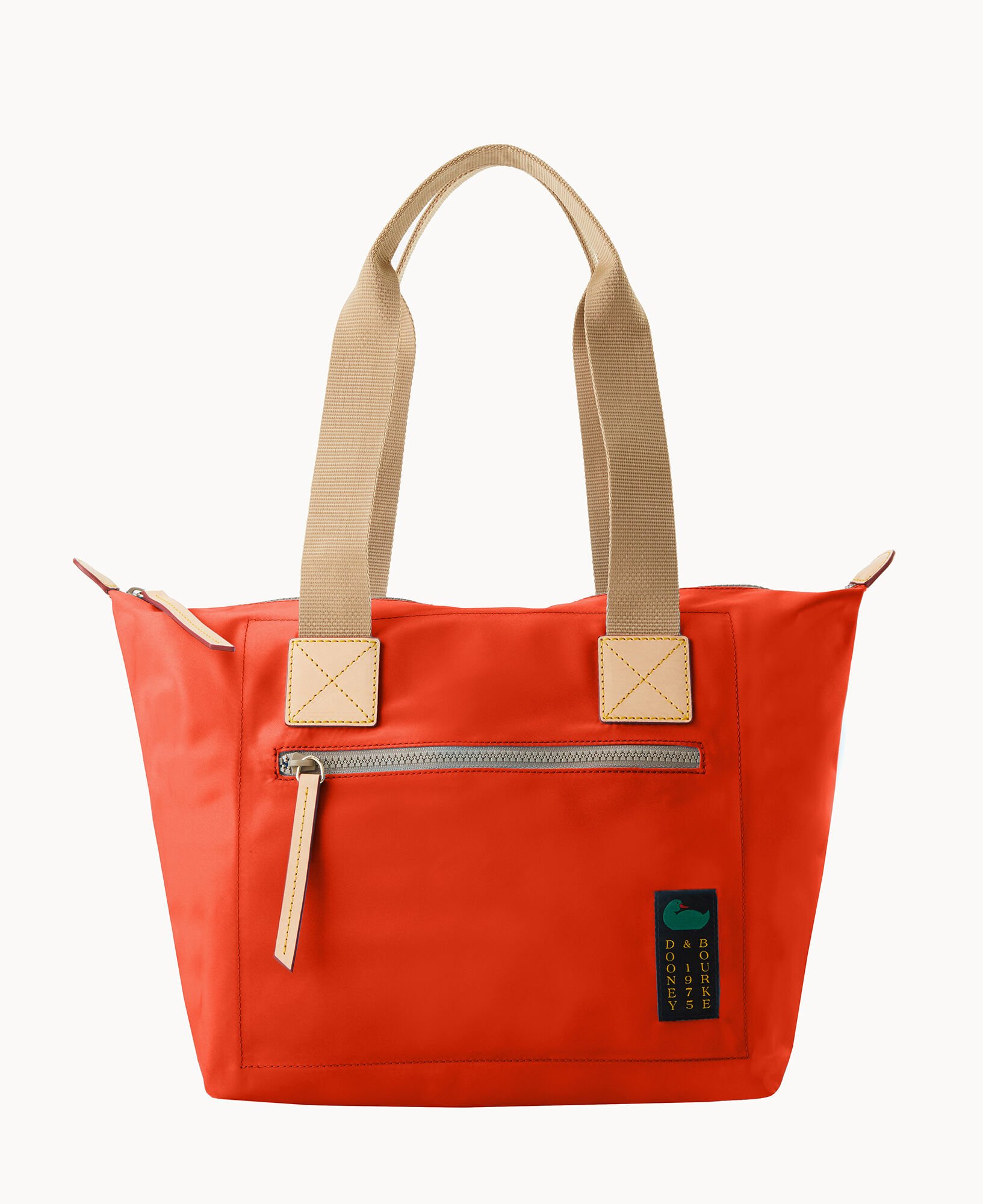 Dooney Bourke Nylon Front Zip Tote