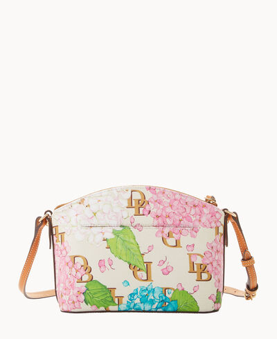 Hydrangea Monogram Suki Crossbody