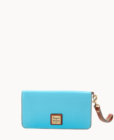 Pebble Grain Fey Phone Wristlet