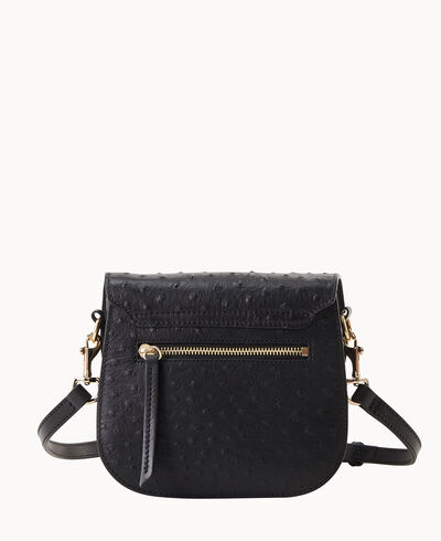 Ostrich Saddle Bag