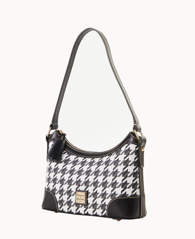 Houndstooth Shoulder Bag